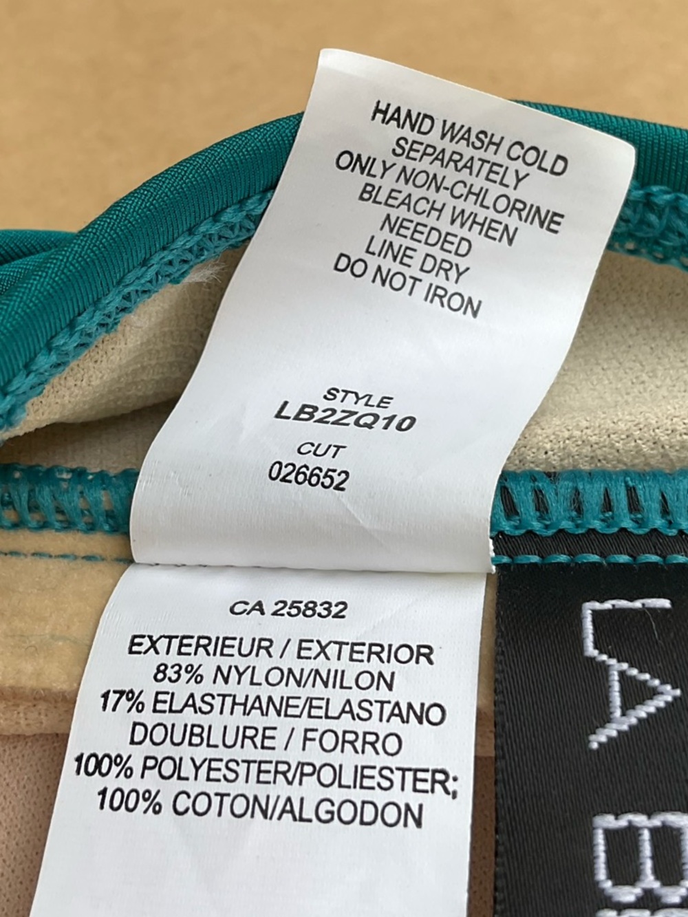 La Blanca β Ruched One Piece Halter Swimsuit in Teal Size 10 - Picture 11 of 13